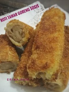 Foto resep Roti Tawar Goreng Sosis