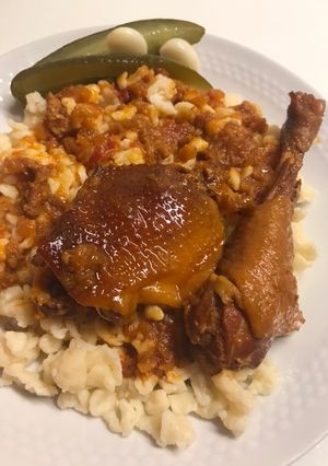 Tyúkpörkölt recept fotója