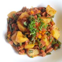 A picture of Vegetable stew recipe #themechallenge.