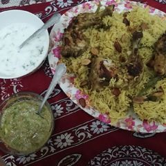 A picture of Chicken mandi.