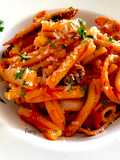 Caserecce calamari e pecorino