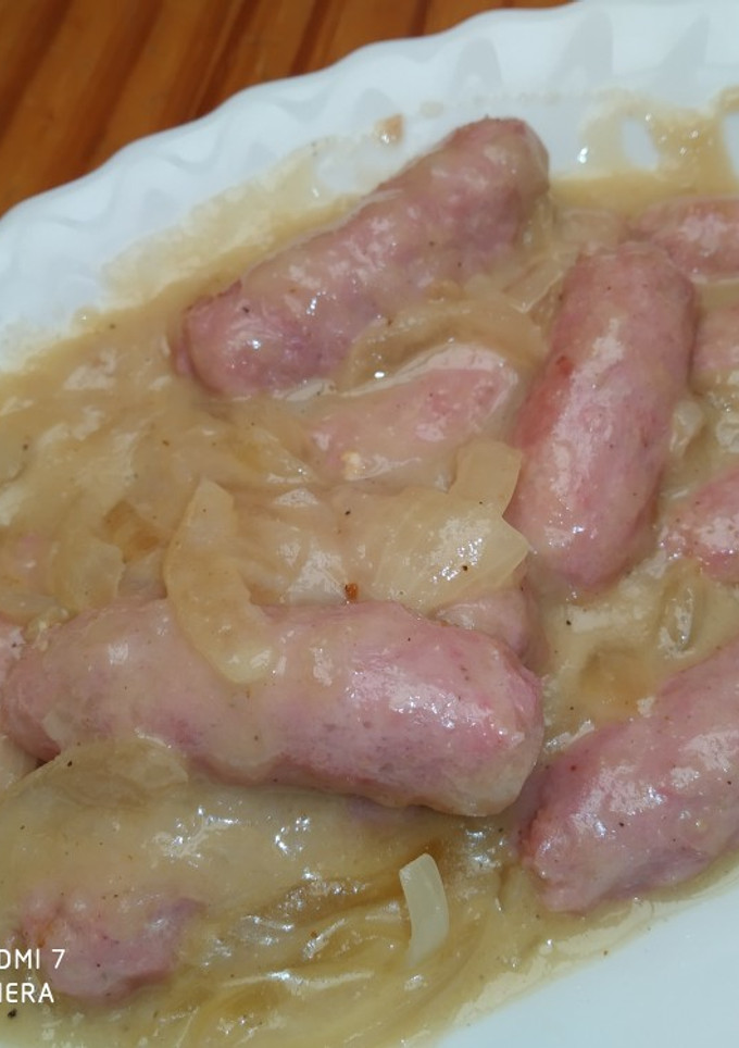 Una foto de Salchichas al vino