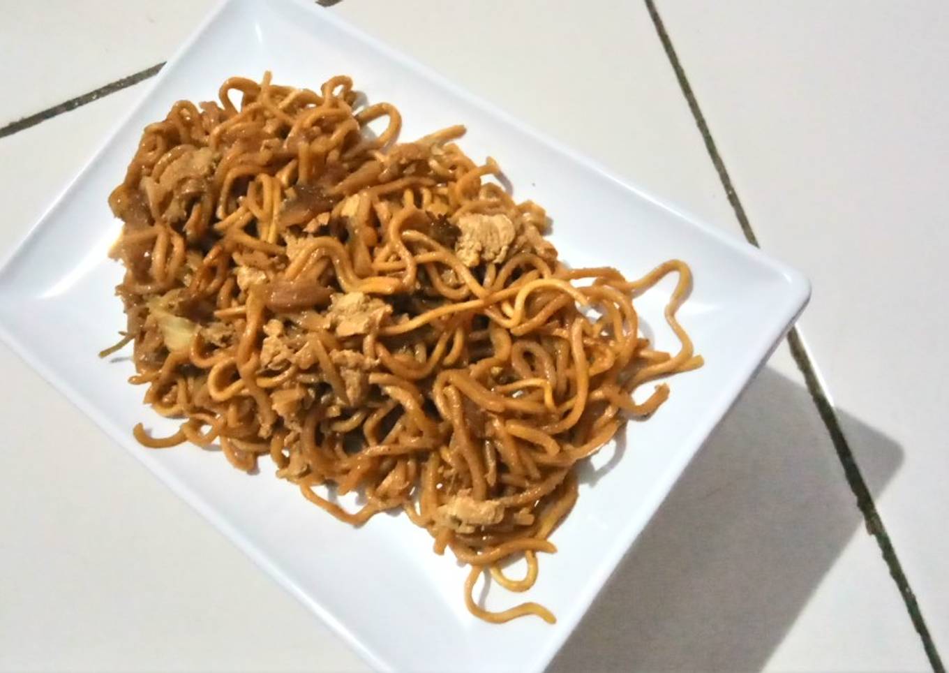 Mee Telur Goreng buatan sendiri di Cadney