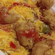 Rice and spice with tender poops chicken 🐔