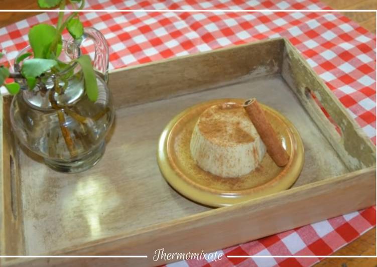 Panna cotta de canela y limón con Thermomix