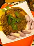 Dim-Shorshe-Posto Bhape/Eggs in the Mustard-Yoghurt Gravy
