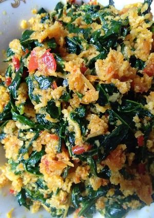 Foto resep Urab Daun Singkong