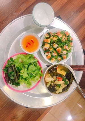 Hình của món Mâm cơm nhỏ của Trang 54.