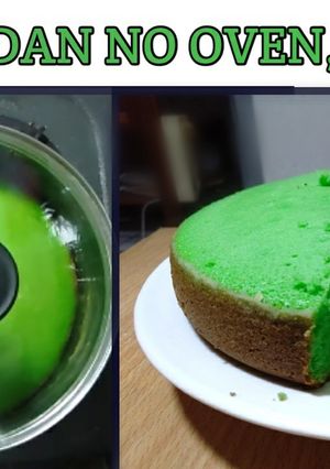 Foto resep Bolu pandan tanpa oven tanpa mixer tanpa kukusan
