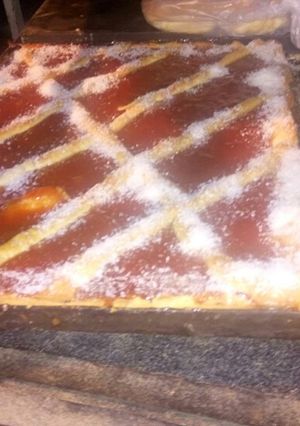 Una foto de Pasta Frola casera
