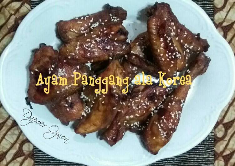 7 Resep: Ayam Panggang ala Korea #pr_adakecapmanisnya yang Enak Banget!