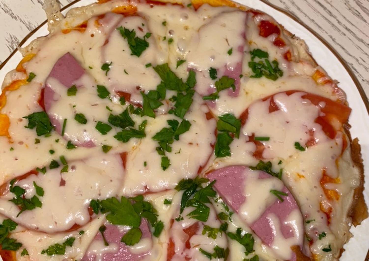 Пицца на сметане и майонезе в духовке рецепт с фото пошагово быстрая классический