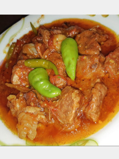 A picture of Beef karahi.