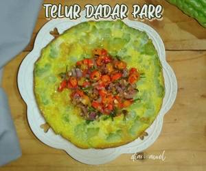 Resep Mudah Telur Dadar Pare Sambal Matah Enak dan Sehat