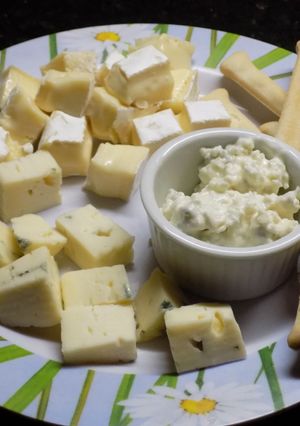Una foto de Pastita de queso y picadita