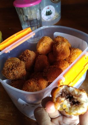 Foto resep 002 Bola singkong manis