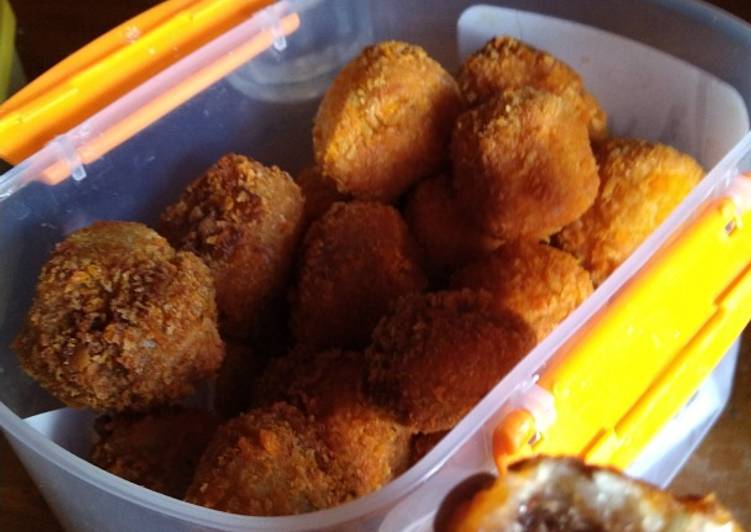 resep cara bikin Bola singkong manis