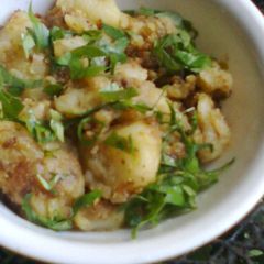 A picture of Jeera Aloo.