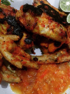 Foto resep Sate saker (sayap ceker) sambel taichan