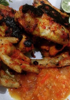 Foto resep Sate saker (sayap ceker) sambel taichan