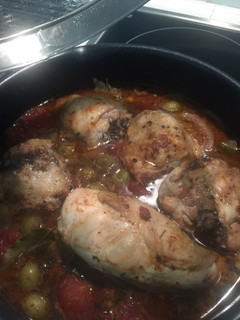 Una foto de Pollo al jerez