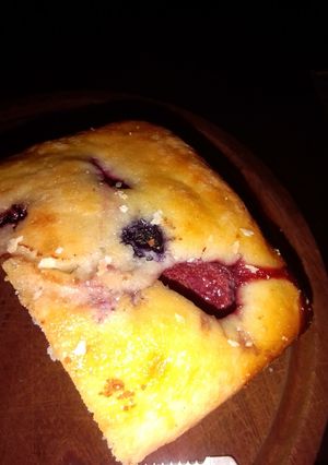 Una foto de Torta de frutos rojos
