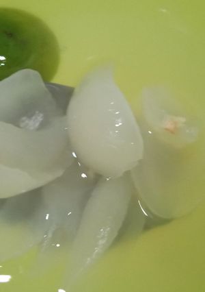 Foto resep Sensasi nata de coco (rambutan, gula pasir, nipis)