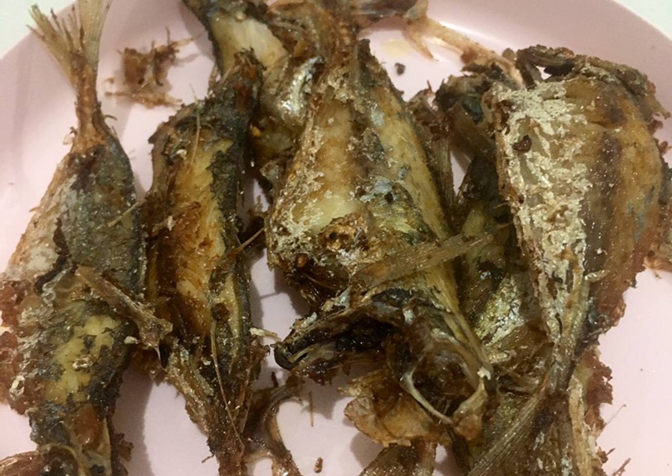 Ikan selar goreng simple enak
