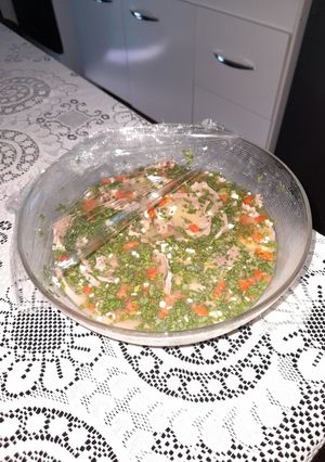 Una foto de Lengua a la Vinagreta