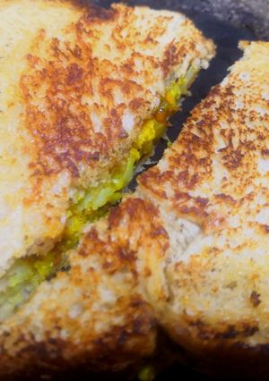 A picture of Veg sandwich.
