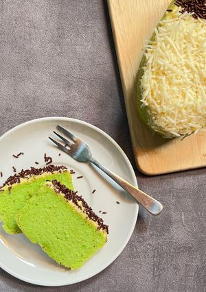 Foto resep Bolu Pandan Santan