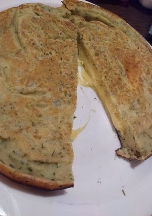 Una foto de Pancake salado relleno