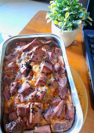 Foto resep Ubi panggang wijen