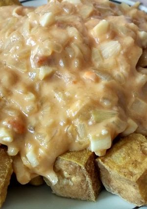 Foto resep Tahu crispy saos telur asin