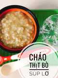 Ăn dặm - Cháo thịt bò súp lơ