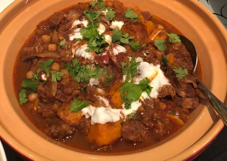 Moroccan lamb tagine