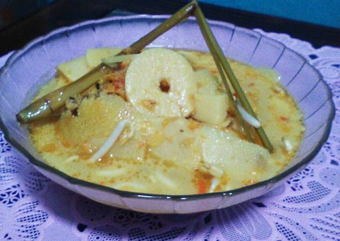 Ini dia! Cara praktis bikin Santan Ayam Rebung  enak