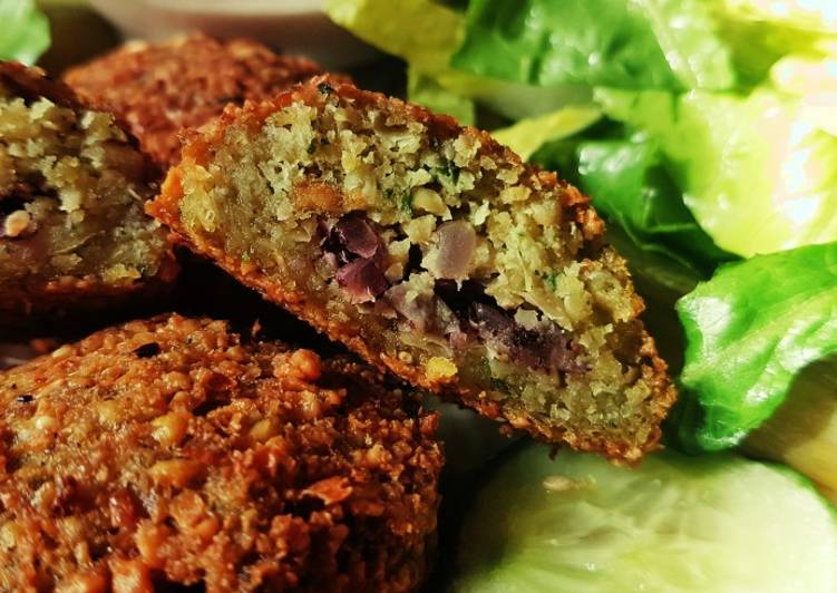 الفلافل المحشيه بالسماق والبصل