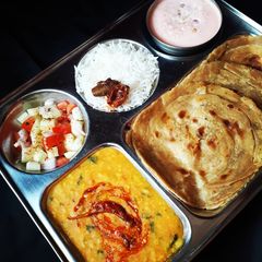 A picture of North Indian Thali.
