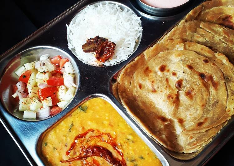 Step-by-Step Guide to Make Quick North Indian Thali