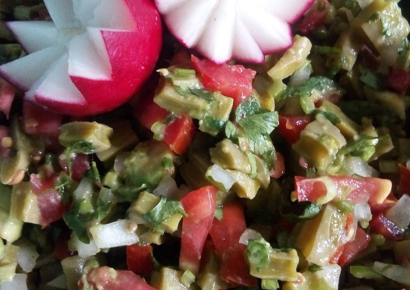 Ensalada de nopales 'pico de gallo'