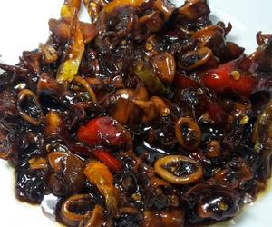 Gampangnya Memasak Tumis cumi asin bumbu kecap Lezat Mantap Gampangnya Memasak Tumis cumi asin bumbu kecap Lezat Mantap
