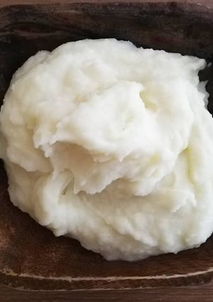 Una foto de Puré de papas cremoso