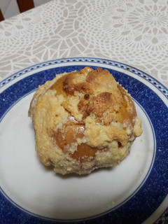 Una foto de Manzanas asadas rebozadas sin gluten y veganas🍎