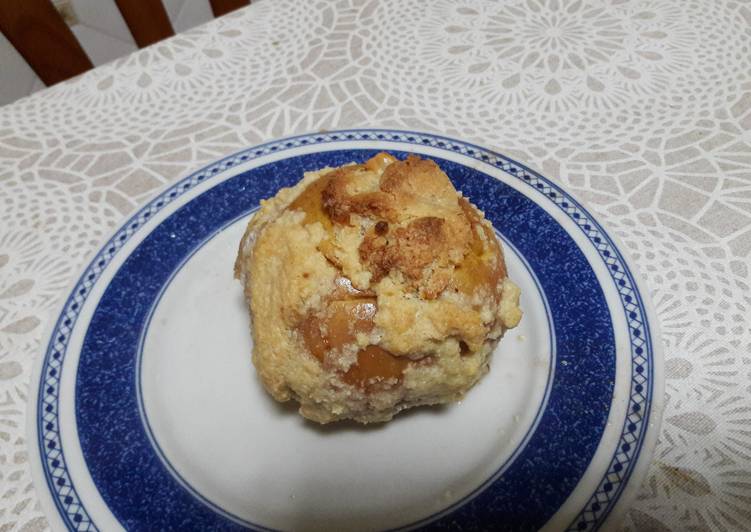 Manzanas asadas rebozadas sin gluten y veganas
🍎