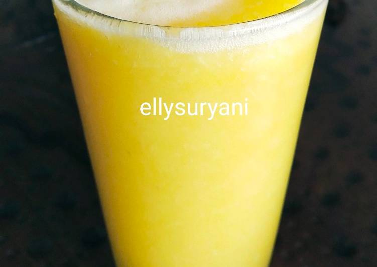 Pure Pineapple Juice (Jus Nanas Murni) ala Rumah Kami