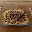 Crumble aux figues fraîches