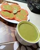 Salsa verde cremosa picosita a mi estilo