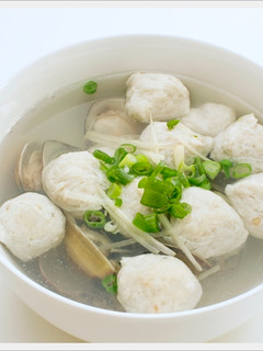 超鮮甜~虱目魚丸湯 的食譜成品照片