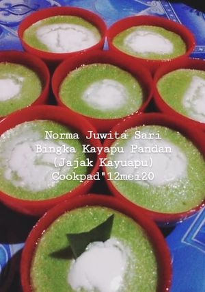 Foto resep (13.) Bingka Kayapu pandan/Jajak Kayuapu